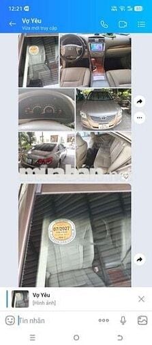 Toyota Camry 2007 Vàng cát 5 chỗ