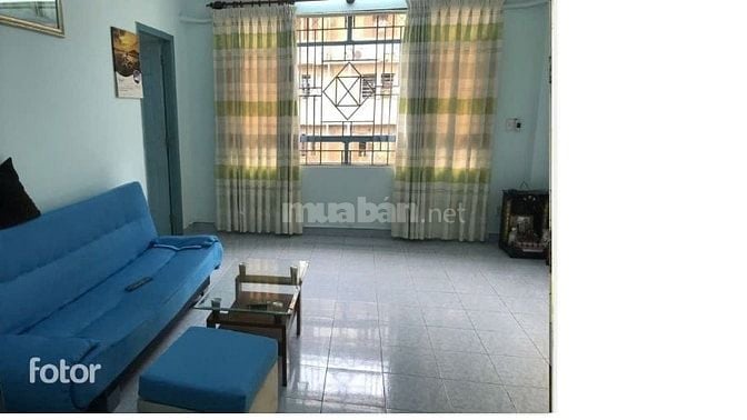 Chung cư Nguyễn Trung Hiếu- CMT8, Q3:căn 1p ngủ- 53m2,Có nội thất ,giá