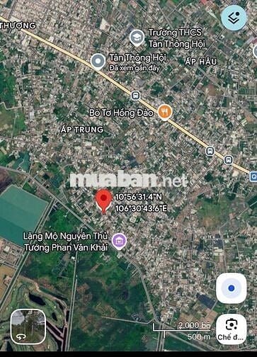 🔥ĐẤT CỦ CHI BÁN NHANH 500 TRIỆU🔥
