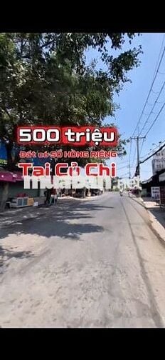 🔥ĐẤT CỦ CHI BÁN NHANH 500 TRIỆU🔥