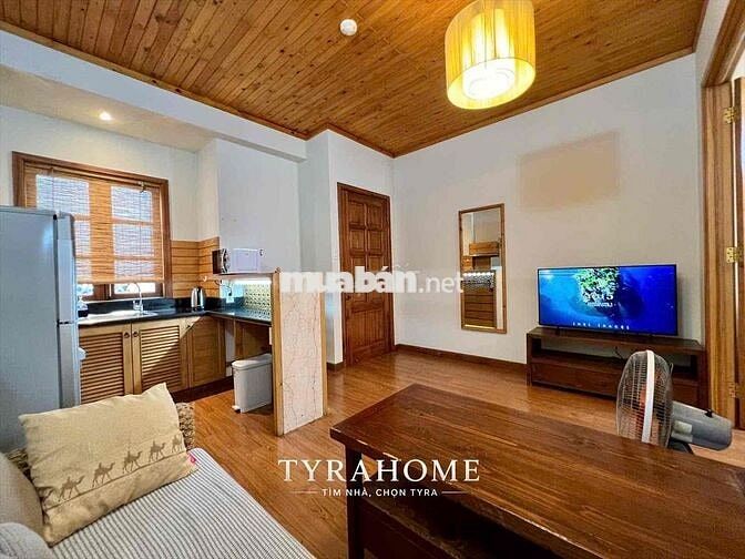 🌿CĂN HỘ 1PN STYLE NHẬT RỘNG 60M2_TÁCH BẾP FULL NỘI THẤT _YÊN TĨNH