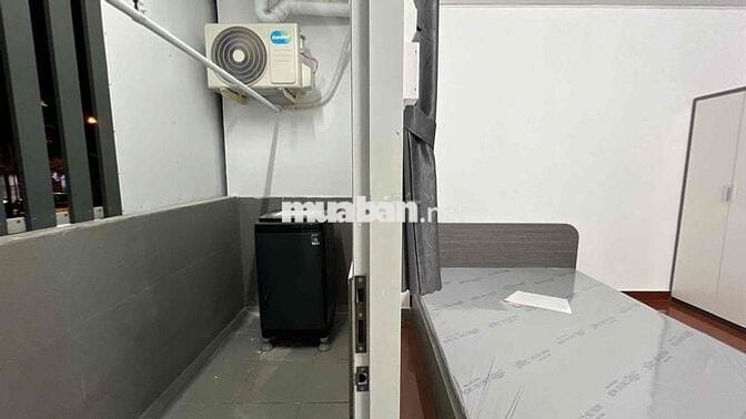 Cho thuê căn hộ 1pn tách bếp ban công giặt riêng full nt Trần Phú q5
