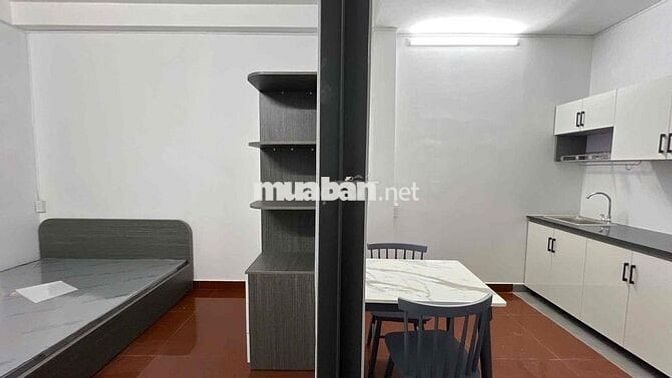 Cho thuê căn hộ 1pn tách bếp ban công giặt riêng full nt Trần Phú q5