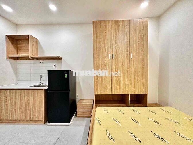 STUDIO FULL NỘI THẤT GẦN KHU BÀU CÁT SIU XINH