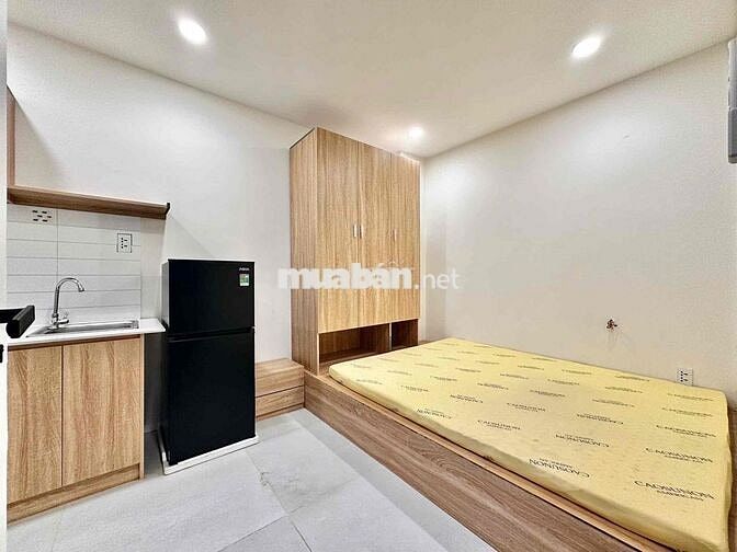STUDIO FULL NỘI THẤT GẦN KHU BÀU CÁT SIU XINH