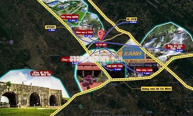 Bán Đất Kim Tân - Sổ Hồng Riêng - Đường Ô Tô Vào Tận Nơi