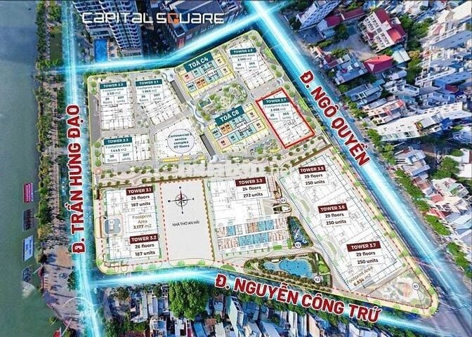 Chính chủ cần bán căn 1pn dự án Capital Square, hàng hiếm