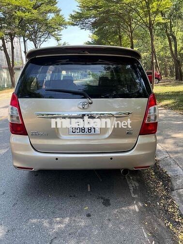 Toyota Innova 2008 Số sàn Vàng cát 7 chỗ