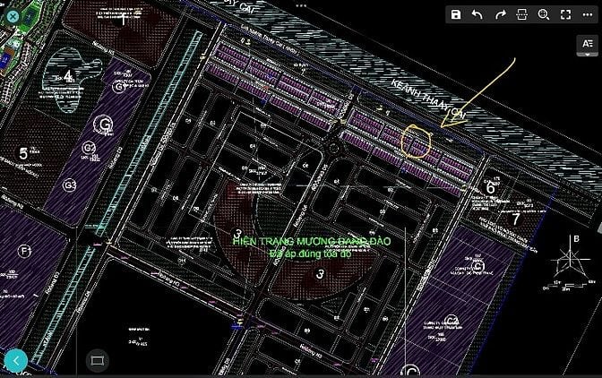 Bán nền A2-24 Vistsland 5x18 Mt view kênh Thầy Cai