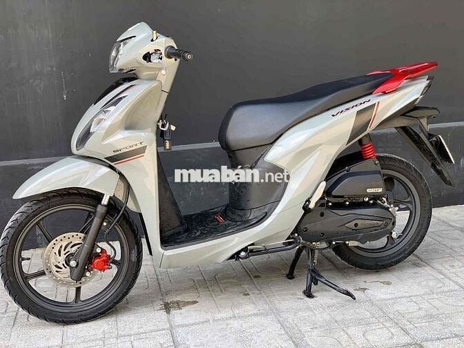 🔥 Honda Vision Thể Thao 2025 Xám Xi Măng Xe Đẹp