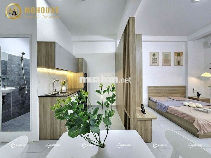 CĂN HỘ STUDIO 40M2 TOÀ MỚI - TÁCH BẾP tại TRƯƠNG CÔNG ĐỊNH gần Etown