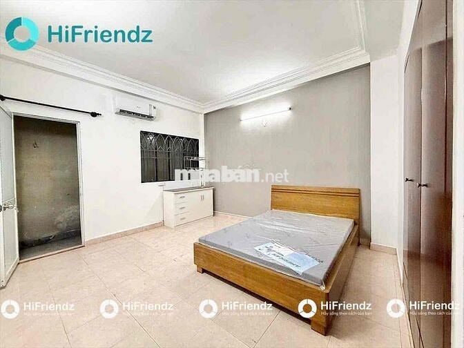 STUDIO CỬA SỔ THOÁNG KHU BÀU CÁT SẴN NỘI THẤT