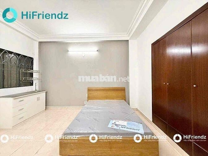STUDIO CỬA SỔ THOÁNG KHU BÀU CÁT SẴN NỘI THẤT