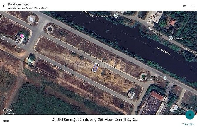 Bán nền A2-24 Vistsland 5x18 Mt view kênh Thầy Cai