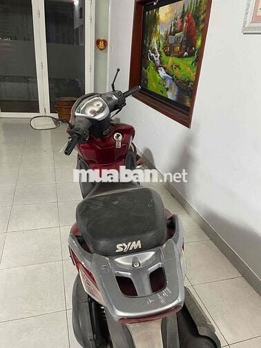 SYM Shark xe máy Bicycle Màu Đỏ