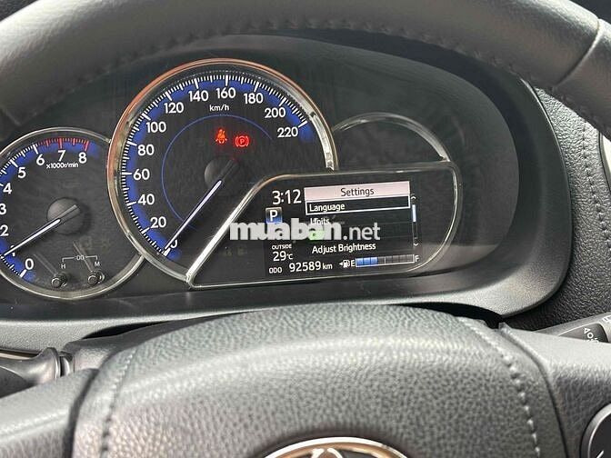 Toyota Vios G 2019 Trắng 92589 km