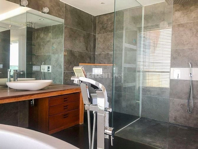 Bán siêu căn hộ Duplex Saigon Pearl, 3tầng, DT 500m2, view sông