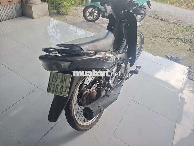 Xe máy Sirius 50cc Đen đã sử dụng