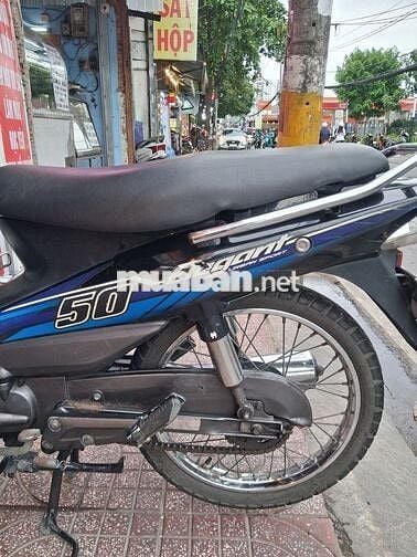 SYM Elegant 50cc Đen Xanh 50 km/lít