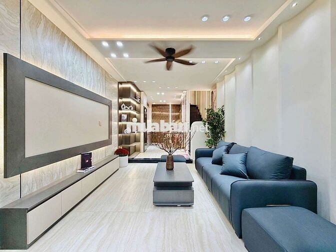 Nhà mới xây hẻm 1trục 1411 Phan Văn Trị giá 6ty55 