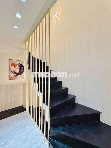 Nhà mới xây hẻm 1trục 1411 Phan Văn Trị giá 6ty55 