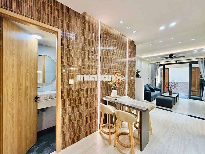 Nhà mới xây hẻm 1trục 1411 Phan Văn Trị giá 6ty55 