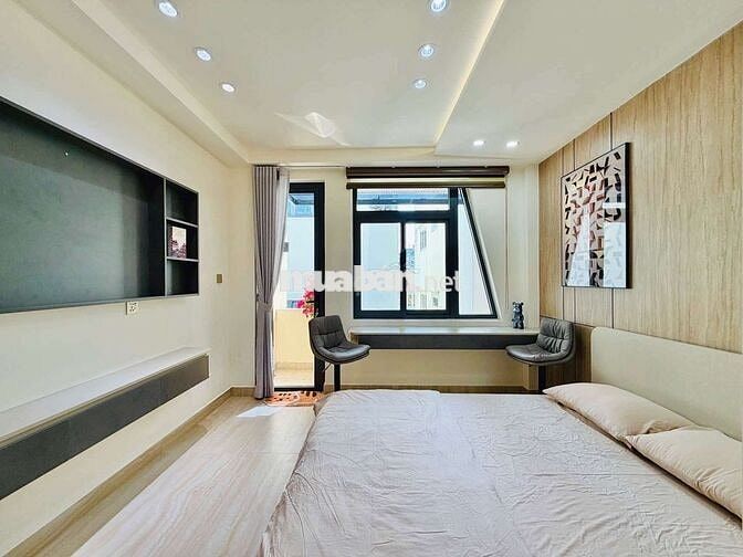 Nhà mới xây hẻm 1trục 1411 Phan Văn Trị giá 6ty55 