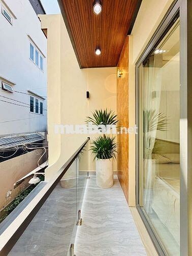 Nhà mới xây hẻm 1trục 1411 Phan Văn Trị giá 6ty55 