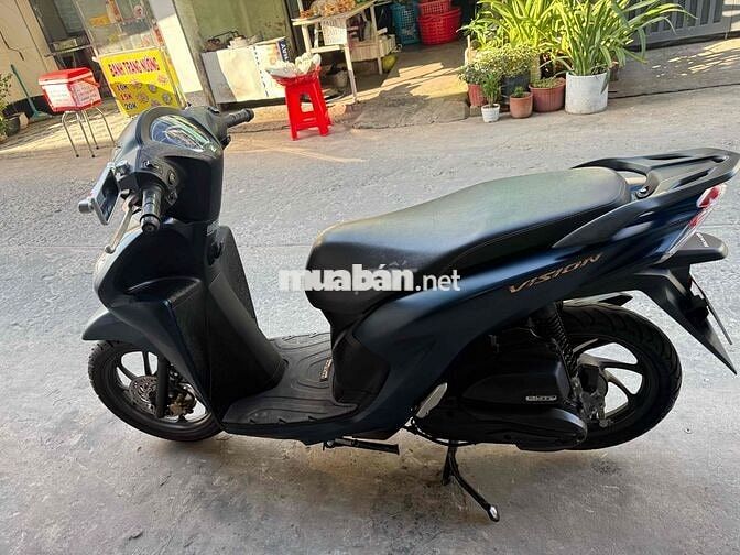 Honda Vision 2024 xanh đen