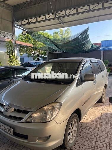 Toyota Innova 2007 Bạc 7 chỗ 340.000 km