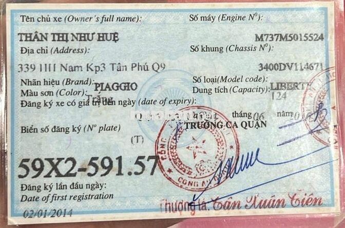 Piaggio Liberty 125ie v3 fi 2014 Trắng 34911 km