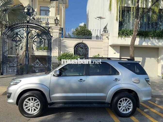 Toyota Fortuner 2012 2 Cầu Bản Cao Cấp Bạc