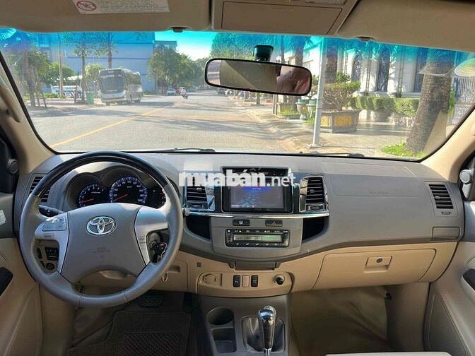 Toyota Fortuner 2012 2 Cầu Bản Cao Cấp Bạc