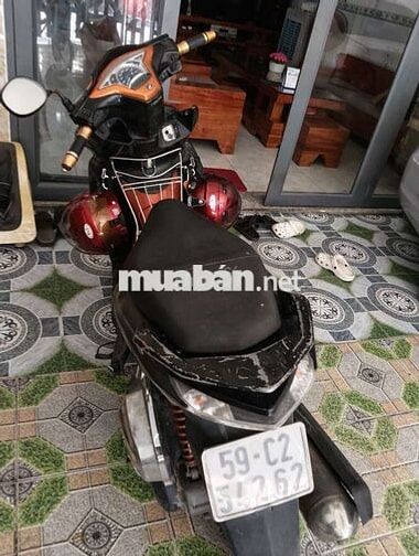 Honda Air Blade Đen Cam