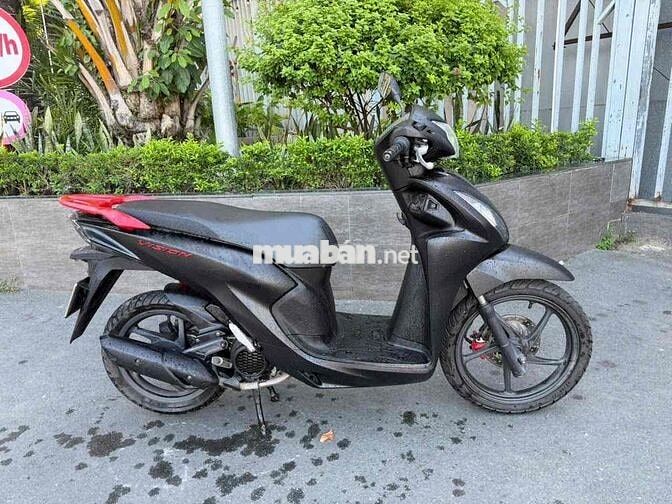 Honda Vision 2021 Bản đặc biệt Đen nhám