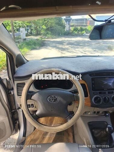 Toyota Innova 2009G Bạc