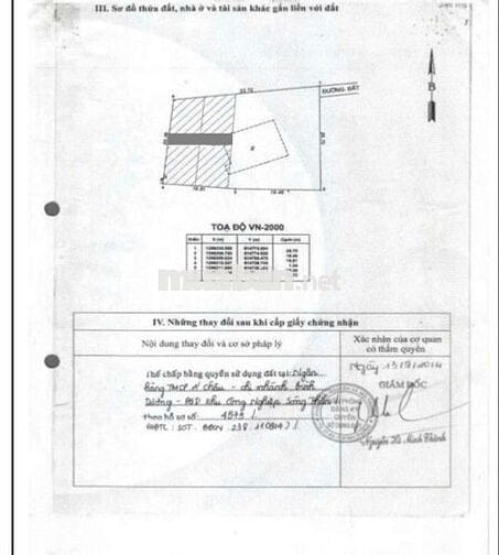 Đất 430m ngang 19m gần chợ Bình An và làng đại học quốc gia TpHCM 