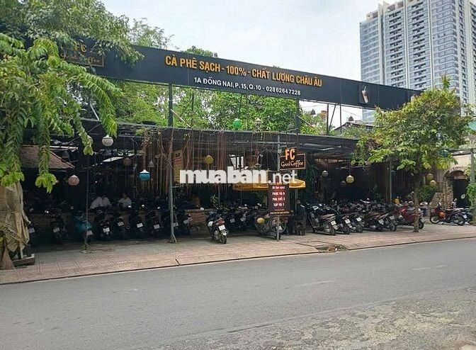 Cho thuê Mặt Tiền Cư xá Bắc Hải Q10 14x7m  vỉa hè rộng