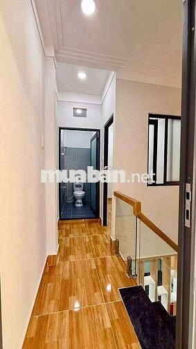 Bán Nhà mới 28,8m2 tổng DTSD 58m2. 1 Lầu 2PN2WC. Metro Q12