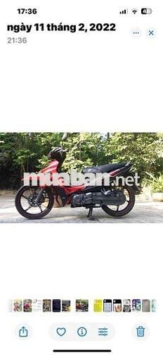 Yamaha Jupiter Gravita 2008 Đỏ đen 110cc