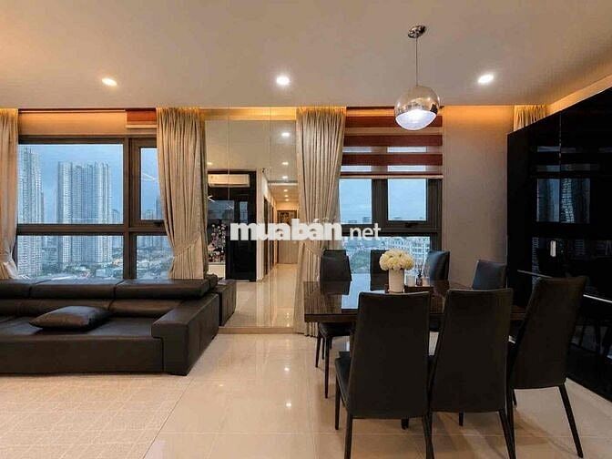 Bán căn hộ Pearl Plaza, 3PN 2WC căn góc 122m2 view Landmark 81