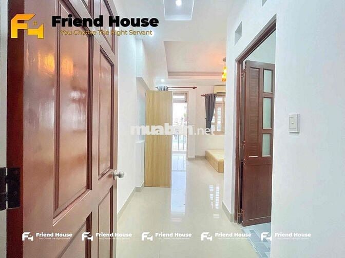 Phòng bancol full nội thất 30m2 mới xây ngay công viên Làng Hoa