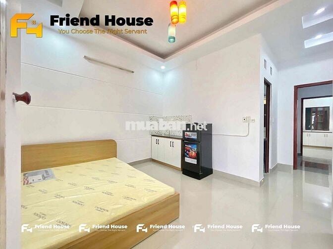 Phòng bancol full nội thất 30m2 mới xây ngay công viên Làng Hoa