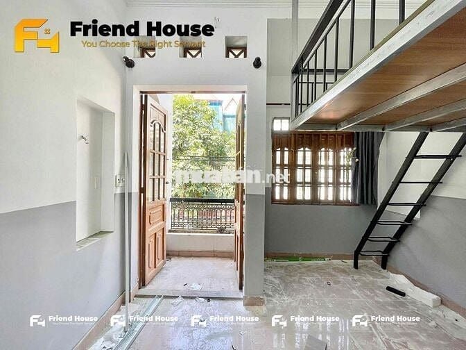 Phòng mới xây 25-30m2 ngay Phạm Văn Chiêu bancol / cửa sổ trời