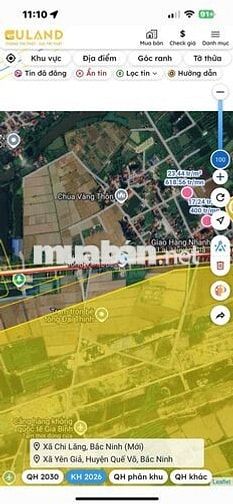 👍👍1 lô ***  🚩🚩Vị Trí Vàng Thôn Xuân Lai  👉👉Cách Ql 17 hơn 100m Đư
