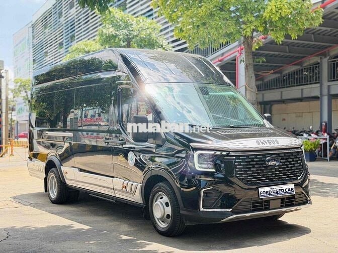Transit Limousine Skybus 2025 12 chỗ Đen- Xe XhĐ