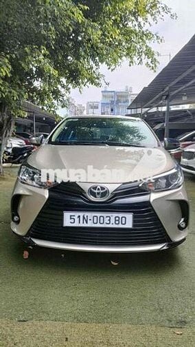 Toyota Vios E_CVT 2021 Vàng cát 87000 km