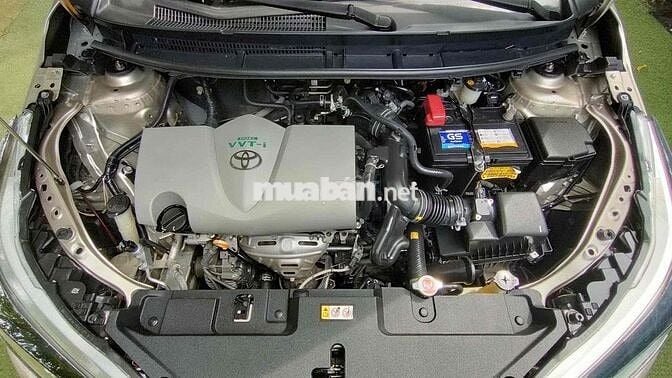 Toyota Vios E_CVT 2021 Vàng cát 87000 km