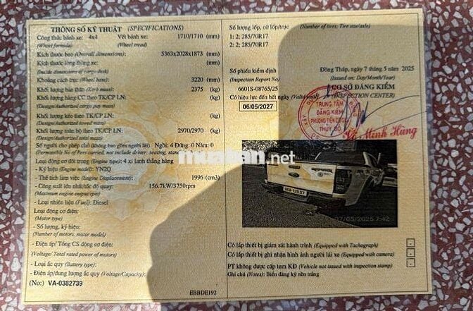 Ford Ranger Raptor 2020 Trắng 129k km