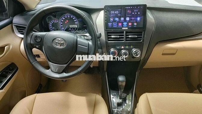 Toyota Vios E_CVT 2021 Vàng cát 87000 km